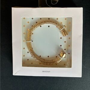 Women’s Gold Tone Mesh Bracelet